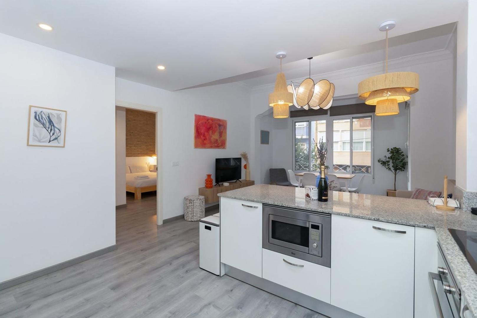 Ferienwohnung Guestready - El Cabanyal Hidden Oasis Valencia Exterior foto